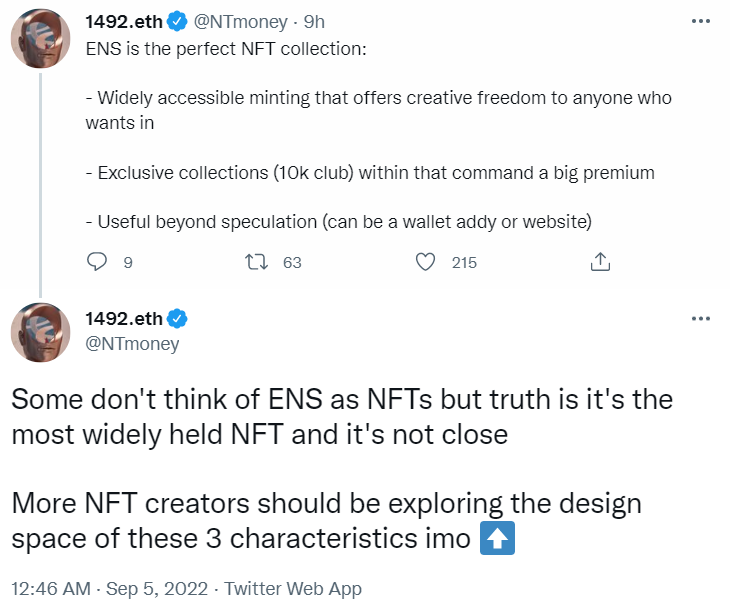 风投机构 1confirmation 创始合伙人 Nick Tomaino 将推特名改为“1492.eth”