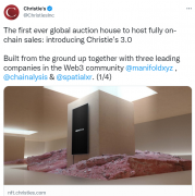 佳士得推出 NFT 链上拍卖平台 Christie s 3.0