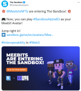 Yuga Labs 旗下 NFT 项目 Meebits 入驻 The Sandbox