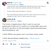 以太坊创始人真的喜欢 DeFi 吗?Vitalik Buterin 澄清事实 以太坊创始人真的喜欢 DeFi 吗?Vitalik Buterin 澄清事实